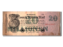 Banknote, Germany, 20 Millionen Mark, 1923, 1923-07-25, EF(40-45)