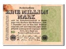 Banknote, Germany, 1 Million Mark, 1923, 1923-08-09, EF(40-45)