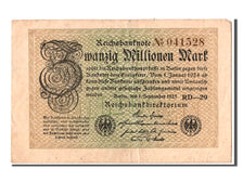 Banconote, Germania, 20 Millionen Mark, 1923, KM:108e, 1923-09-01, SPL-