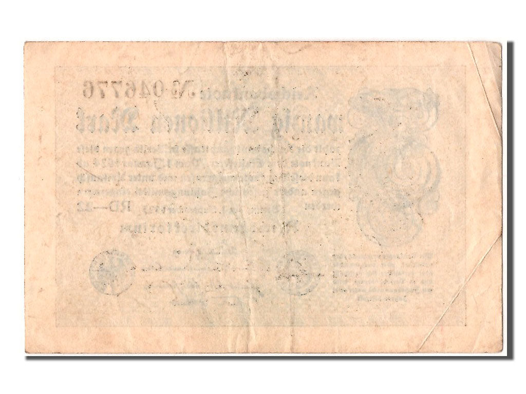 Billet, Allemagne, 20 Millionen Mark, 1923, 1923-09-01, SUP