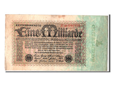 Billet, Allemagne, 1 Milliarde Mark, 1923, 1923-09-05, TB+