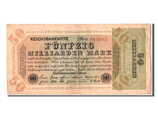 Banknote, Germany, 50 Milliarden Mark, 1923, 1923-10-10, EF(40-45)