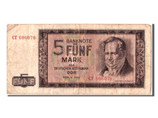 Germany - Democratic Republic, 5 Mark, 1964, KM #22a, VF(20-25), CT 606076