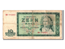 Germany - Democratic Republic, 10 Mark, 1964, KM #23a, VF(20-25), BN 704883