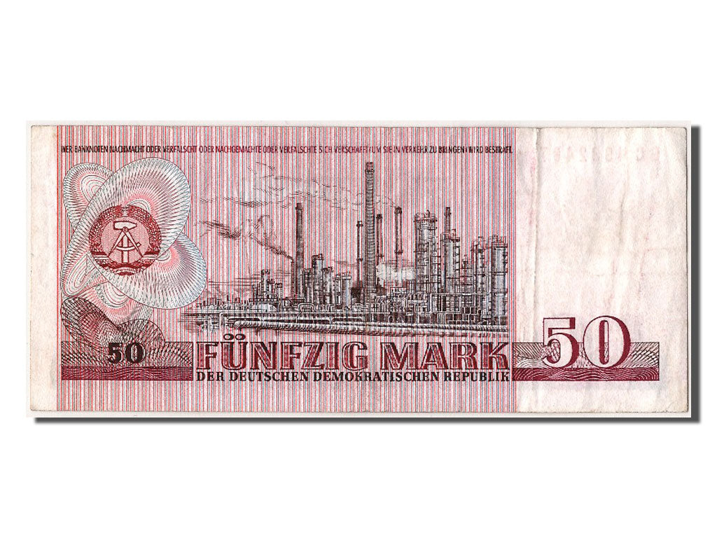 Germany - Democratic Republic, 50 Mark, 1971, KM #30a, EF(40-45), GC 4932487
