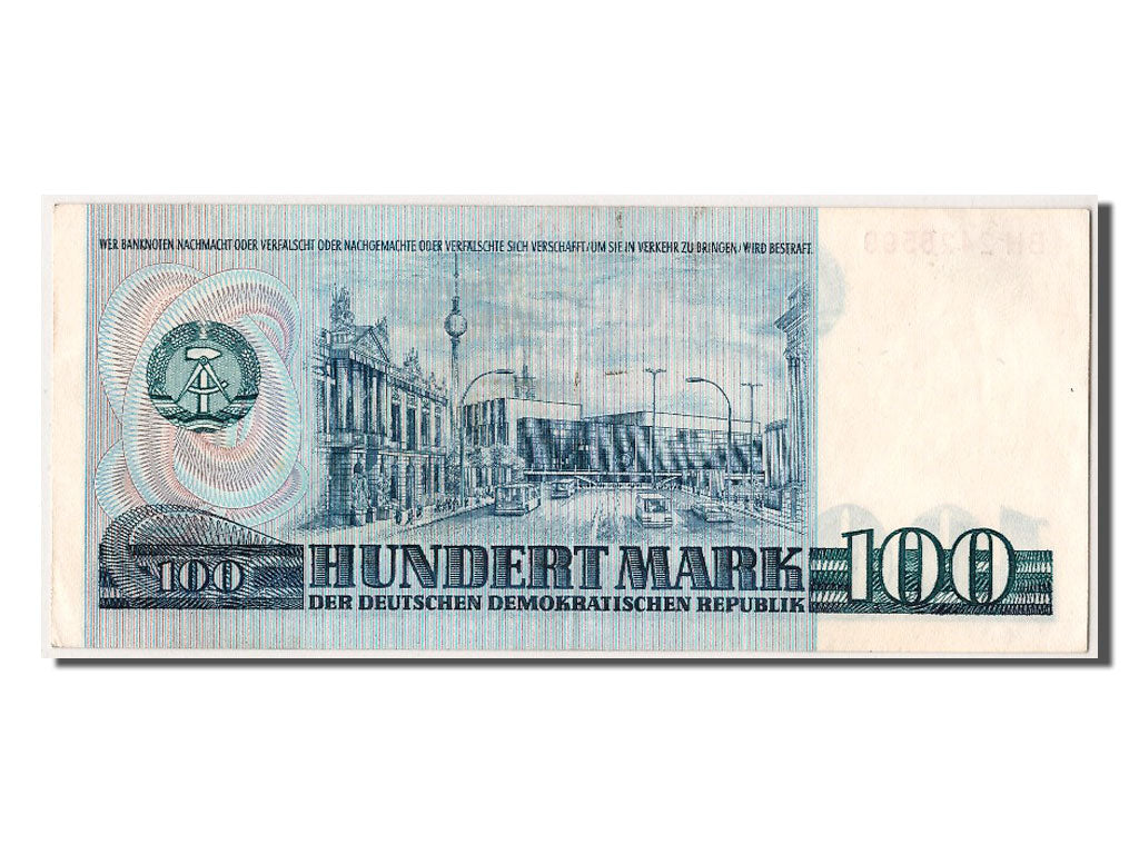 Germany - Democratic Republic, 100 Mark, 1975, KM #31a, AU(55-58), BH 2426599