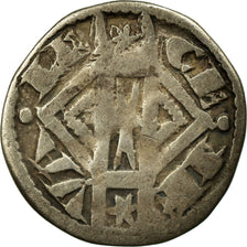 Coin, France, Obol, Valenciennes, VF(30-35), Silver, Boudeau:2084