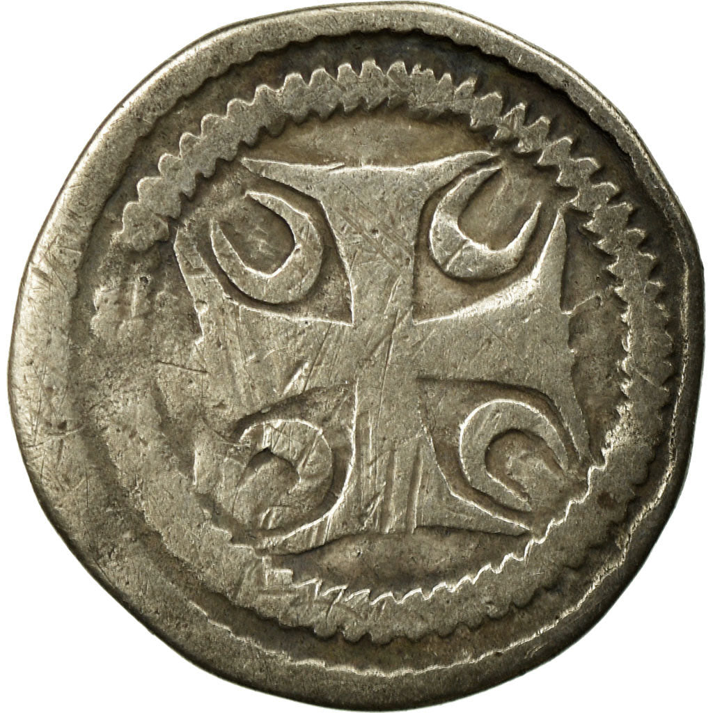 Coin, France, Obol, Valenciennes, VF(30-35), Silver, Boudeau:2084