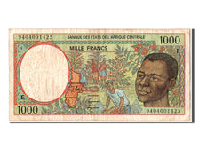 Central African States, 1000 Francs, 1994, KM #202Eb, EF(40-45), E 9404001425