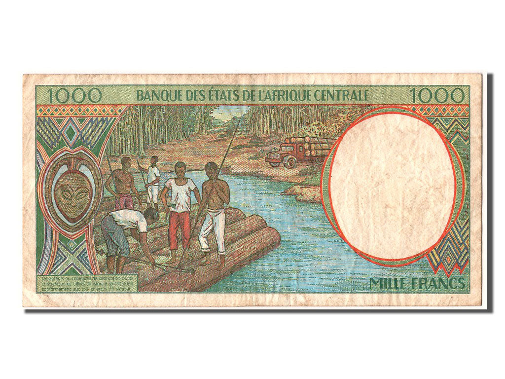 Central African States, 1000 Francs, 1994, KM #202Eb, EF(40-45), E 9404001425