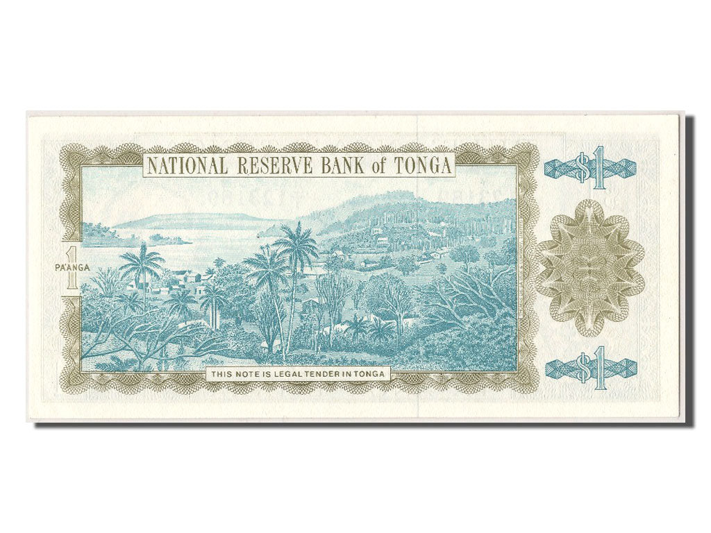 Tonga, 1 Pa'anga, KM #25, UNC(65-70), C/1 123189