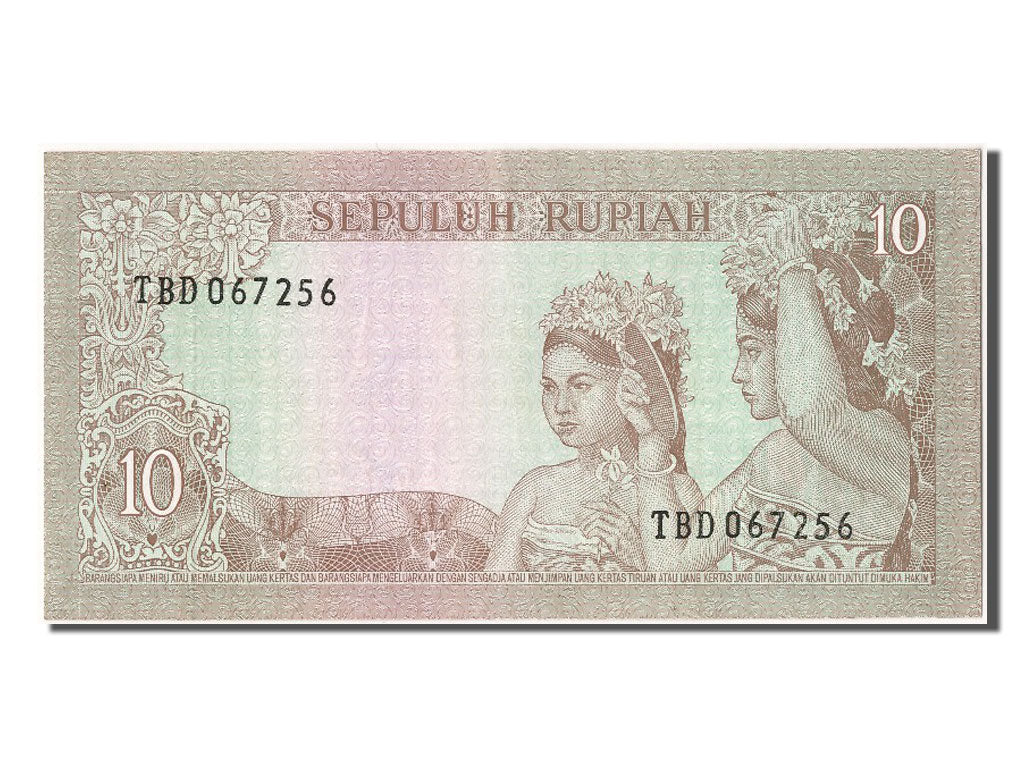 Indonesia, 10 Rupiah, 1960, KM #83, UNC(63), TBD067256