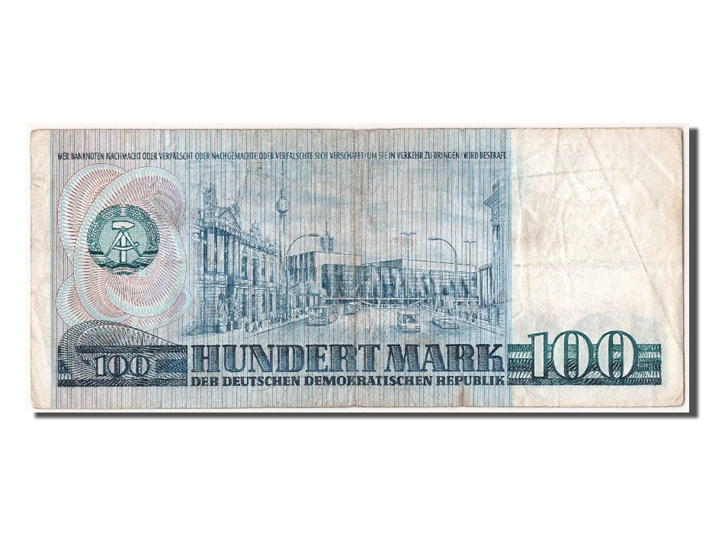 Germany - Democratic Republic, 100 Mark, 1975, KM #31a, EF(40-45), AB 2242585
