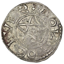 FRANCE, Denarius, Deols, VF(30-35), Silver, Boudeau #271, 1.19