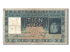 Banknote, Netherlands, 10 Gulden, 1936, 1936-04-08, VF(30-35)