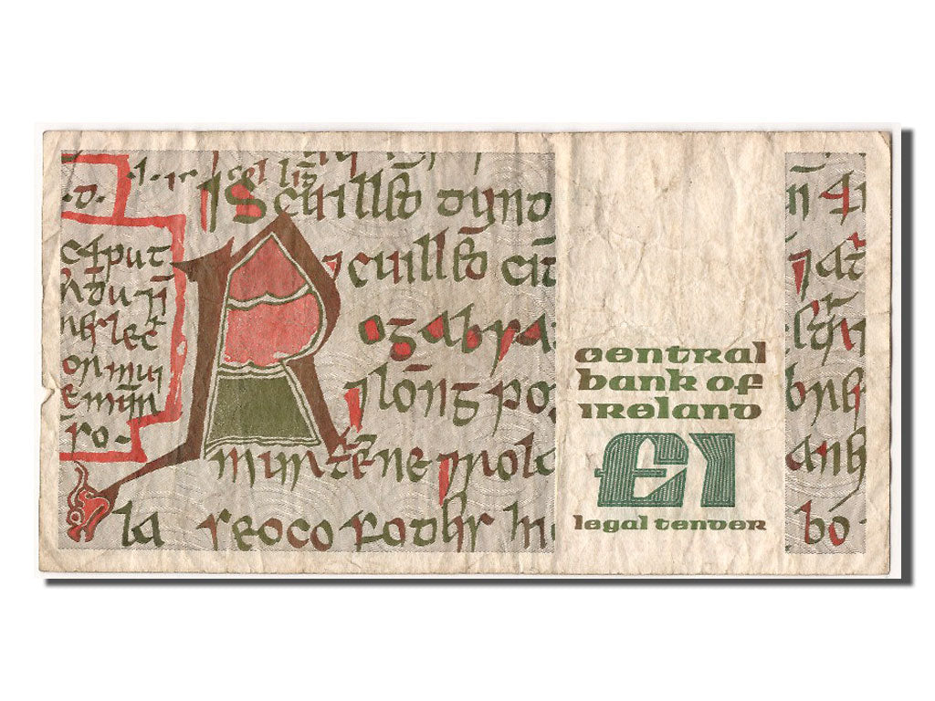 Irlanda - Repubblica, 1 Pound, 1984, 1984-02-20, MB+