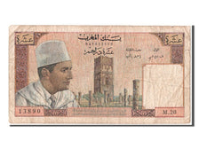 Morocco, 10 Dirhams, KM #54b, VF(30-35), M.20 13890
