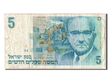 Israel, 5 New Sheqalim, 1987, KM #52b, VF(20-25), 6558912180