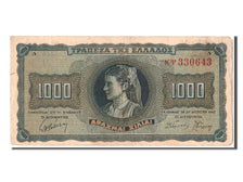 Greece, 1000 Drachmai, 1942, KM #118a, 1942-08-21, EF(40-45), KPS330643