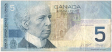 Canada, 5 Dollars, 2002, KM #101a, EF(40-45), ANV5584288