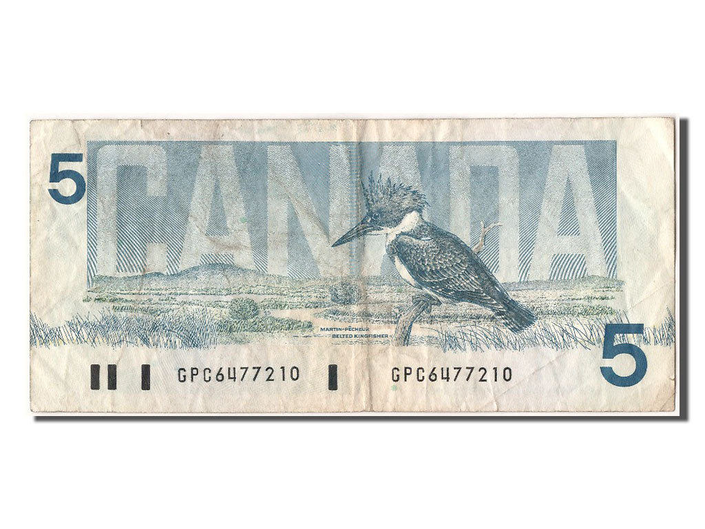 Canada, 5 Dollars, 1986, KM #95c, EF(40-45), GPC6477210