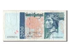 Portugal, 2000 Escudos, 1996, KM #189b, 1996-02-01, EF(40-45), A33298319