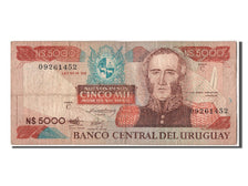 Uruguay, 5000 Nuevos Pesos, KM #65a, VF(20-25), 09261452
