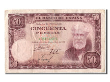 Banknote, Spain, 50 Pesetas, 1951, 1951-12-31, VF(30-35)
