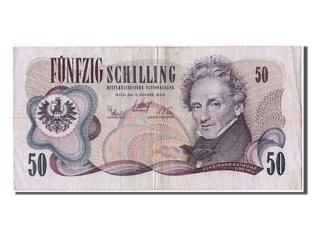 Austria, 50 Schilling, 1970, 1970-01-02, BB