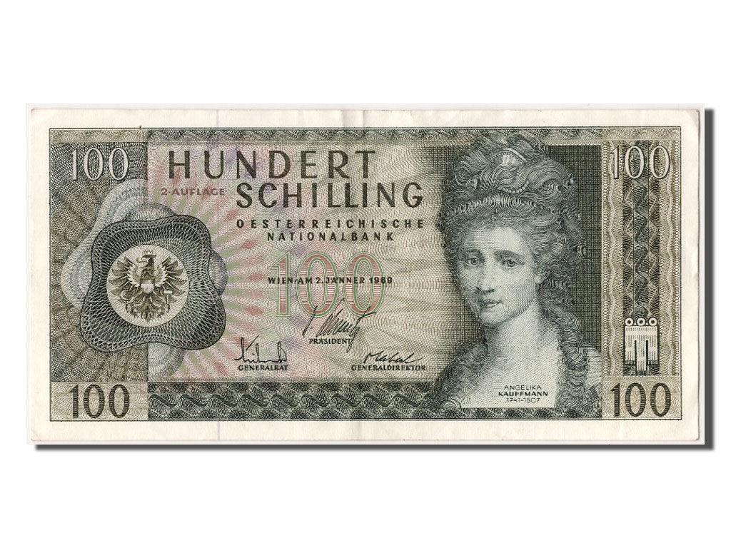 Banconote, Austria, 100 Schilling, 1969, 1969-01-02, SPL-