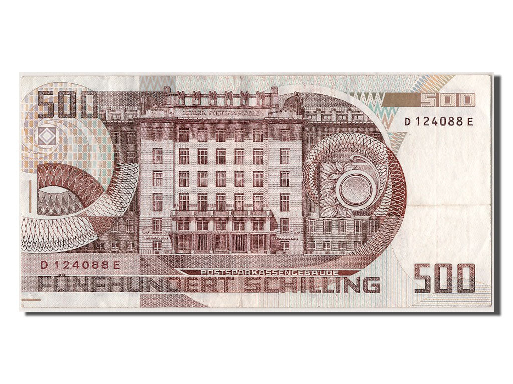 Austria, 500 Schilling, 1985, KM #151, 1985-07-01, AU(50-53), D 124088E