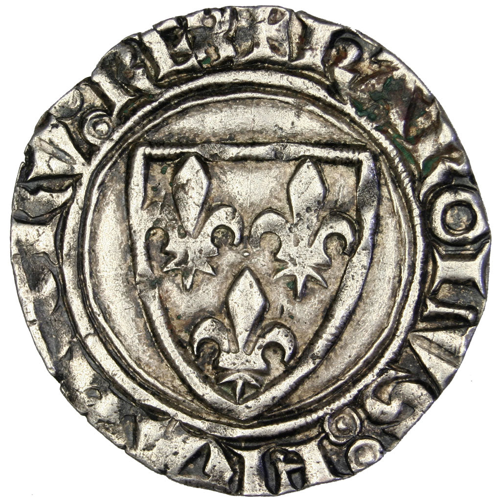 FRANCE, Blanc, Romans, AU(50-53), Billon, Duplessy #377C, 2.94
