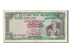 Biljet, Ceylon, 10 Rupees, 1970, 1970-06-01, TB+