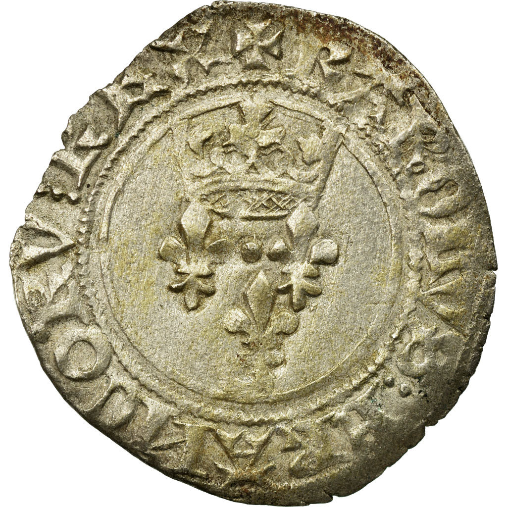 Coin, France, Gros, Châlons-en-Champagne, EF(40-45), Billon, Duplessy:405
