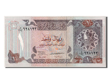 Qatar, 1 Riyal, 1996, KM #14b, AU(55-58)
