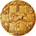 France, Medal, Calendrier Chinois, Année du Cheval, 1990, Oshio, MS(63), Bronze