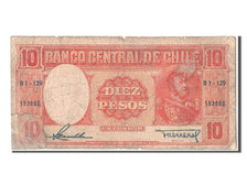 Chile, 10 Pesos = 1 Condor, KM #111, VG(8-10), B1-129 193880
