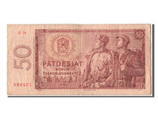 Banknote, Czechoslovakia, 50 Korun, 1964, EF(40-45)