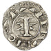 FRANCE, Denarius, Narbonne, AU(50-53), Billon, 0.94