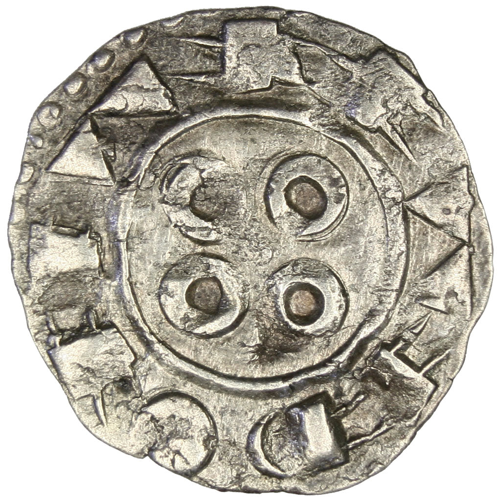 FRANCE, Denarius, Narbonne, AU(50-53), Billon, 0.94