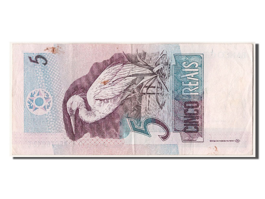 Brazil, 5 Reais, KM #244Ad, AU(55-58), A 4985076242 C