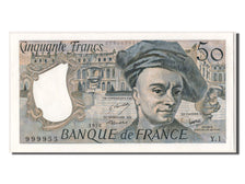 Geldschein, Frankreich, 50 Francs, 50 F 1976-1992 ''Quentin de La Tour'', 1976