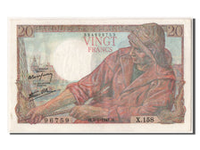 Billete, Francia, 20 Francs, 20 F 1942-1950 ''Pêcheur'', 1947, 1947-01-09, EBC