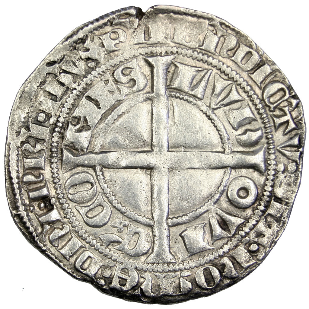 FLANDRE, Louis II de Male, Gros d'Argent au Lion