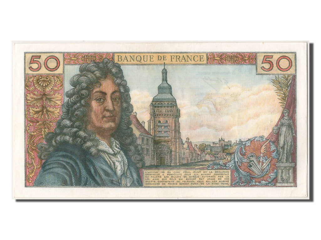 Francia, 50 Francs, 50 F 1962-1976 ''Racine'', 1976, KM:148f, 1976-06-03, SPL...
