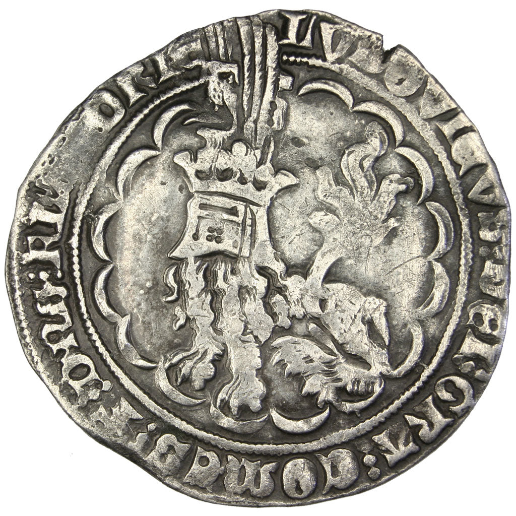 FRANCE, Double Gros, EF(40-45), Silver, Boudeau #2232, 4.46