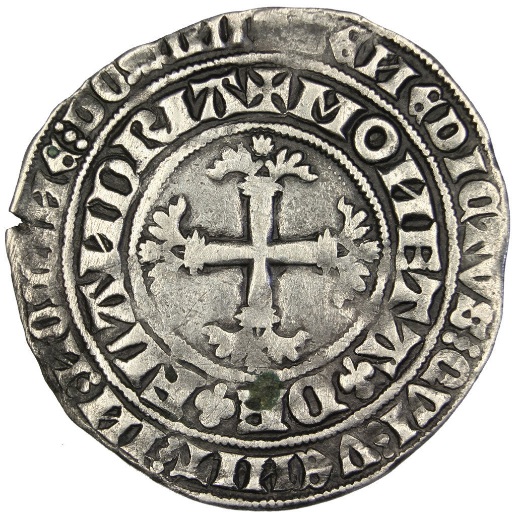 FRANCE, Double Gros, EF(40-45), Silver, Boudeau #2232, 4.46