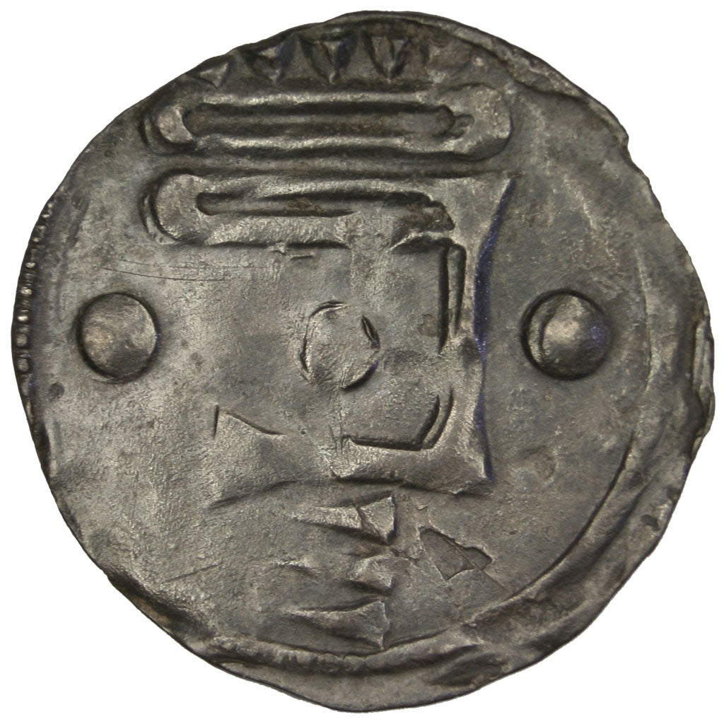 FRANCE, Denarius, Chartres, EF(40-45), Silver, 1.37