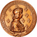 France, Medal, Anne de Bretagne et Louis XII, History, 1978, MS(63), Bronze