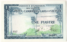 French Indo-China, 1 Piastre = 1 Dong, KM #105, UNC(65-70), V17 042036567
